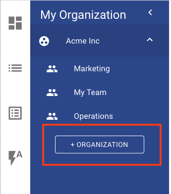 Add an organization
