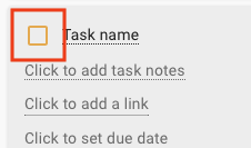 Template editor task type